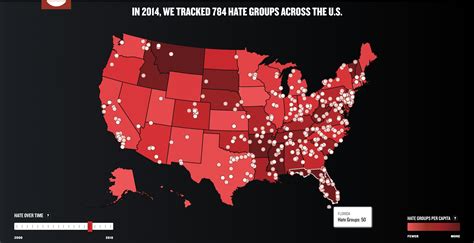 hate across america is rising according to this interactive map
