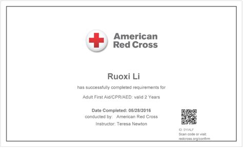 cpr certification card  aid  certificate pertaining