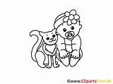 Katze Ausmalbilder Gratis Malvorlagen Babykatze Malvorlage Drucken Färbung sketch template
