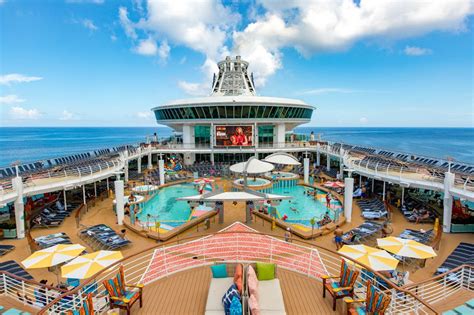 main pools  royal caribbean mariner   seas cruise ship cruise critic