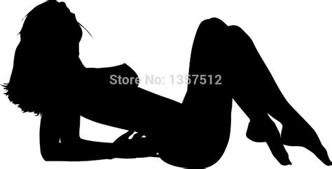Wholesale 20 Pcs Lot Sexy Nude Lady Woman Car Sticker For Truck Window
