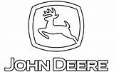 John Deere Tractor Coloring Logo Deer Pages Colouring Silhouette Printable Printablecolouringpages Crafts Book sketch template