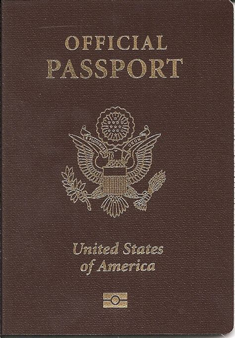 File United States Passport Official Biometric Png Wikimedia Commons