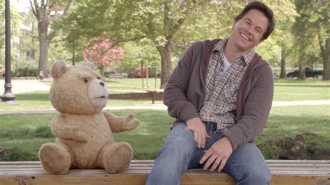 review ted  boy   bear  large   mans world npr