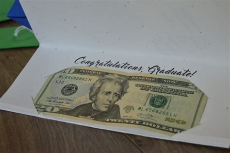 printable money holder graduation card bite sized biggie