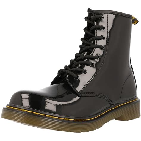 dr martens   black patent lamper ankle boots awesome shoes