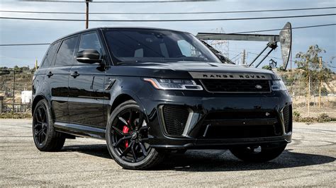 range rover sport svr review   hp solid wall  sound  beautifully brutal