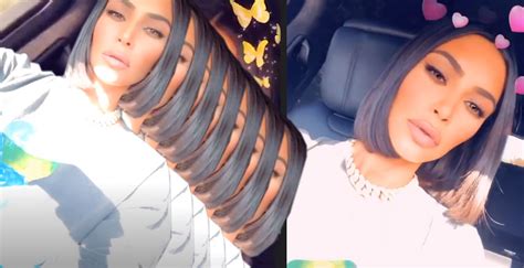 kim kardashian debuts her new hair transformation kim kardashian debuts