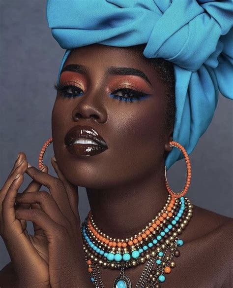 Pin By Eunique Stewart On Makeup Dark Skin Makeup Dark Skin Black Women