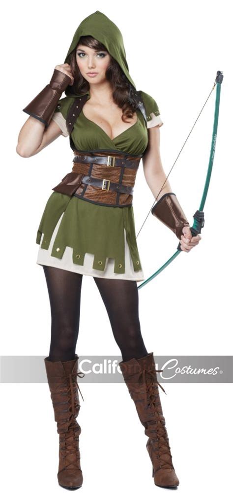 Lady Robin Hood Adult California Costumes