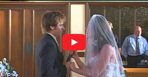 gorgeous bride sings her way down the aisle a must watch video