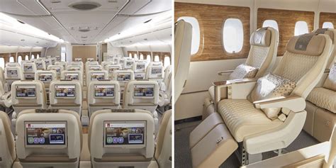 emirates  premium economy cabin  making    travel local