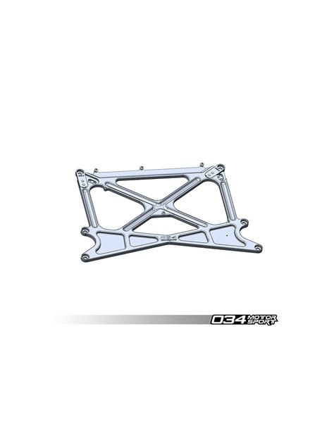 034motorsport aluminum x brace front chassis reinforcement for audi a4
