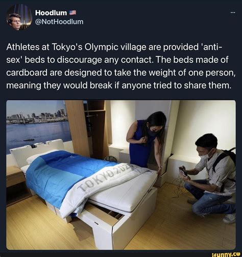 Hoodlum Athletes At Tokyos Olympic Village Are Provided Anti Sex