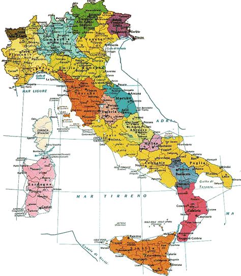 italy map