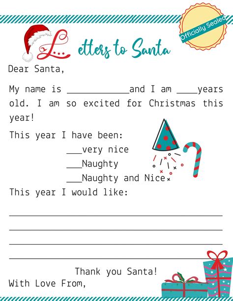 letter  santa printable coloring page single page lupongovph
