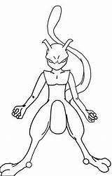 Mewtwo Coloring Pages Pokemon Printable Mega Sheet Colouring Mew Library Clipart Getdrawings Print Comments Template sketch template