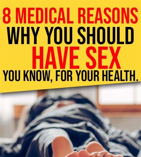 8 medical reasons why you should have sex you know for your health
