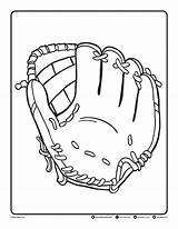 Coloring Pages Baseball Color sketch template