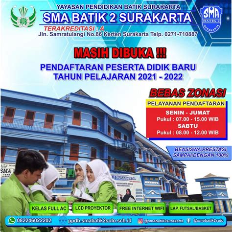Ppdb Sma Batik 2 Surakarta Ta 2021 2022 – Sma Batik 2 Surakarta