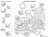 Pages Find Look Coloring Preschool Printable Hidden Totschooling Fans Activities Toddler Read Color Choose Educational Board Fb sketch template