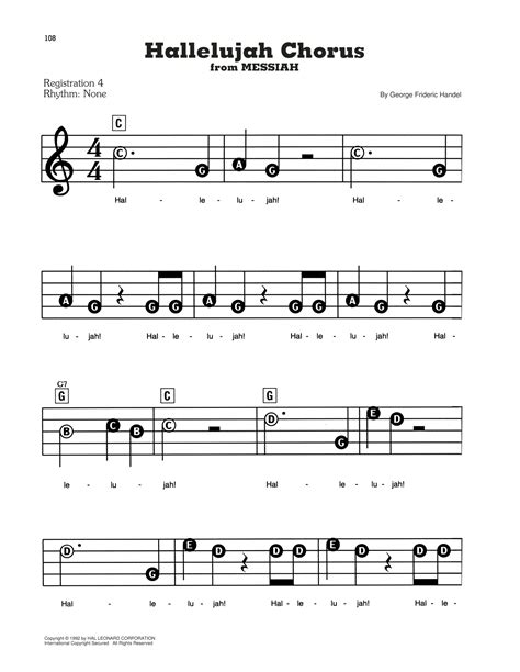 printable hallelujah piano sheet  printable templates