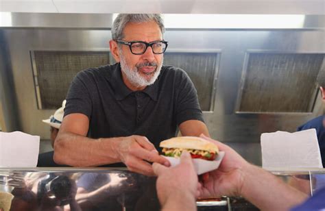 Jeff Goldblum Is Giving Away Sausages From A Food Truck And What A Time