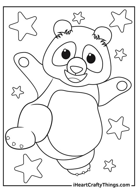 panda coloring book panda coloring book educational game royalty