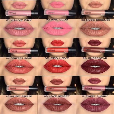 cool      glam high coverage lip paint matte