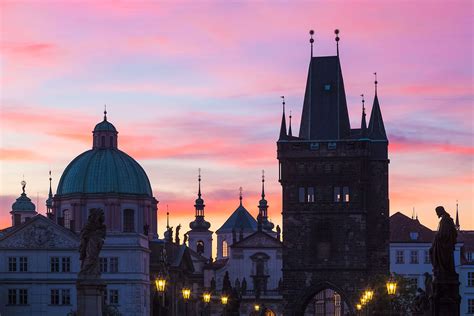 Czech Souvenirs And Prints Charles Bridge In Magical Light