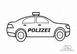 Polizei Polizeiauto Malvorlagen Ausmalbilder sketch template