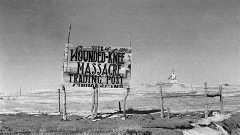 wounded knee massacre memorial battle history