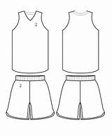 Jersey Coloring Blank Football Basketball Nba Popular Pages sketch template