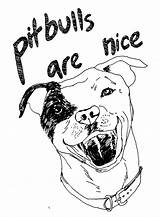 Pitbull Pitbulls Sheets Designlooter Bestcoloringpagesforkids sketch template