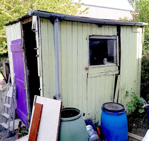 garden shed removal belfast dismantle  disposal