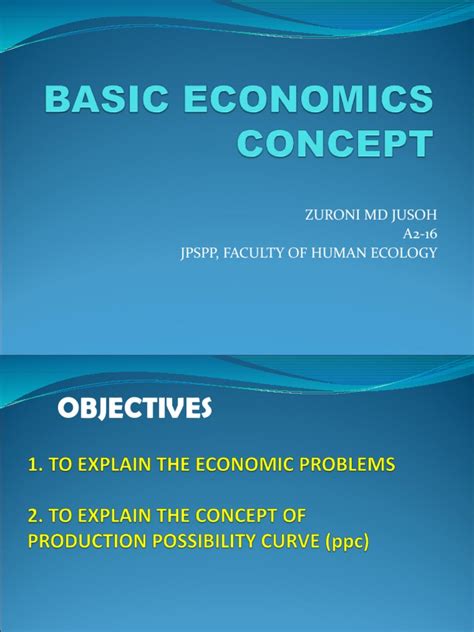 chapter  basic economic conceptppt business economics