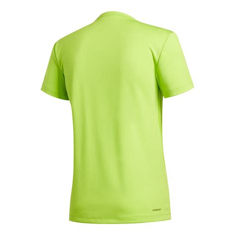 buy adidas aero  stripes  shirt men neon green light green  tennis point