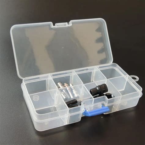 electronic plastic parts tool boxes casket smd smt screw component storage case mini waterproof