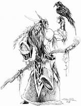 Druid Warcraft Elf Wow Claw Sketch Druids Coloring Pages Concept Warrior Drawings Night Fantasy Tattoo Drawing Wowwiki Female Wikia Sketches sketch template