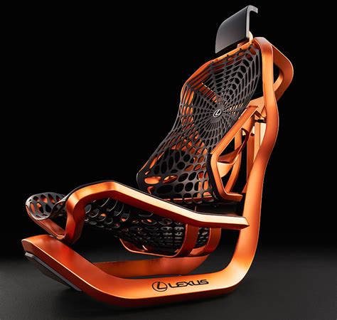 lexus kinetic seat concept world premiere at the 2016 paris motor show