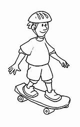 Skateboarding Monopatines Skateboard Transportation Skate sketch template