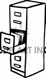 Cabinet Filing Clipart Clipground Clip sketch template