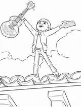 Coco Coloring Pages Printable Kids sketch template