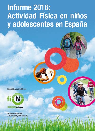 Informe 2016 Sobre Actividad Física En Niños Y Adolescentes En España