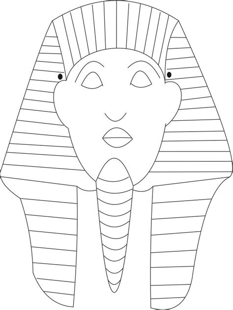 egyptian masks templates