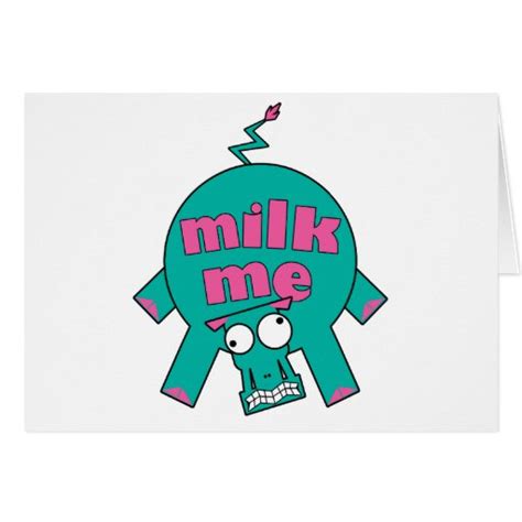 milk me card zazzle