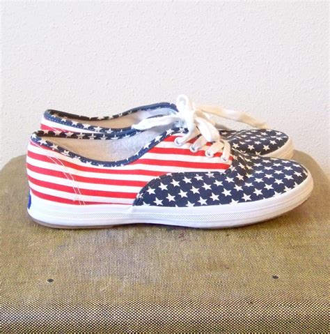 stars  stripes american flag keds tennis shoes sneakers