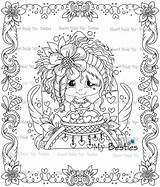 Coloring Besties Books Pages Digi Tm Stamp Instant Letters Doll Featured Mybestiesshop sketch template