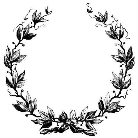 laurel wreath clip art clipartsco