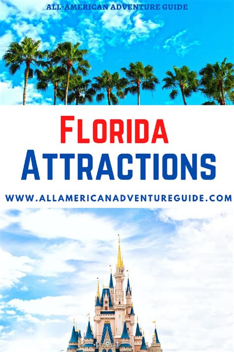 florida attractions  american adventure guide